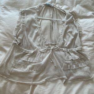 Free People Beach Cover Up Top